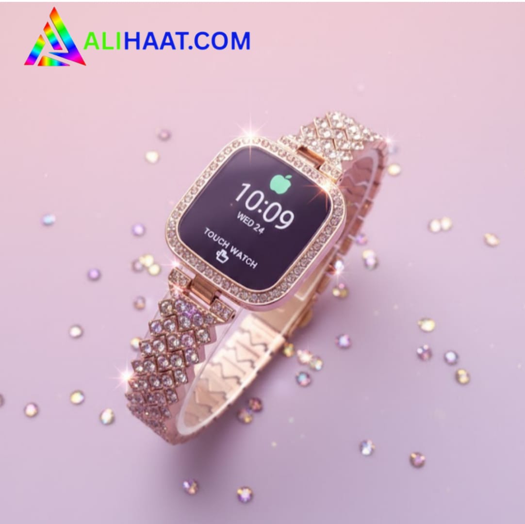 AStylish &Fashionable Touch Screen Serenond Watch For Women